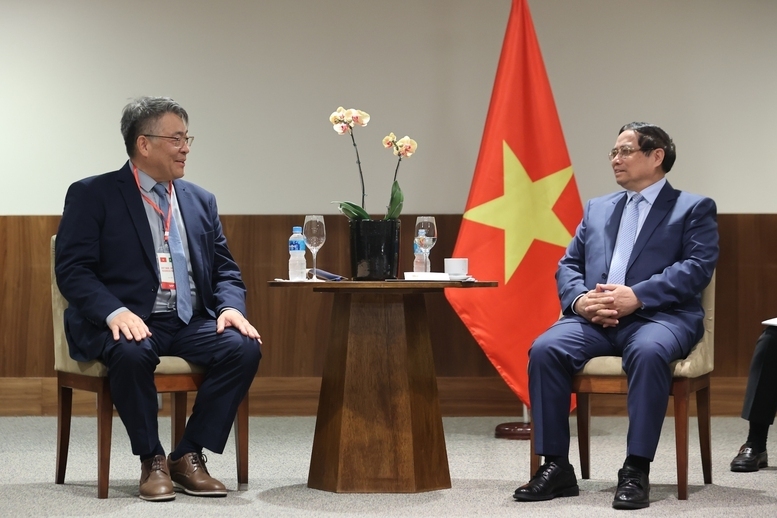 Thủ tướng mong muốn Công ty Granja Fujikura sẽ tăng cường hợp tác với các đối tác trong nước để đưa các sản phẩm của Công ty tiếp cận người tiêu dùng Việt Nam - Ảnh: VGP/Nhật Bắc