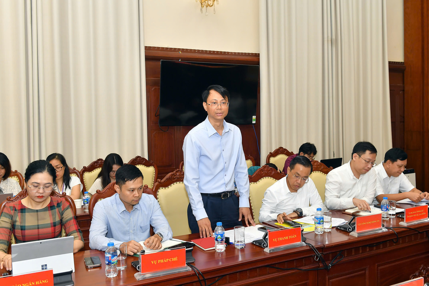 &Ocirc;ng L&ecirc; Anh Dũng - Ph&oacute; Vụ trưởng Vụ Thanh to&aacute;n.