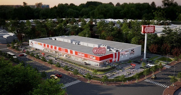 Trung tâm thương mại GO! Yên Bái tại tỉnh Lào Cai. Ảnh: Go!Yên Bái