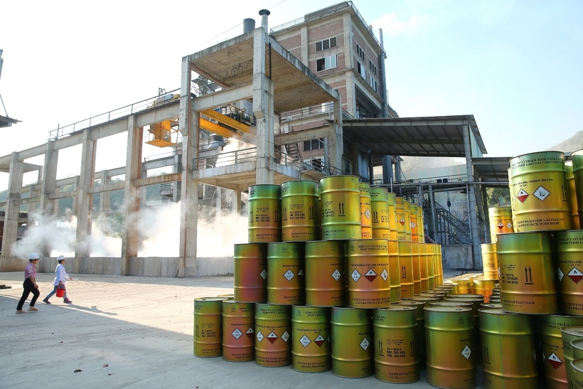 Nhà máy Hóa chất Photpho Vàng tại Lào Cai. Ảnh: Greenspark