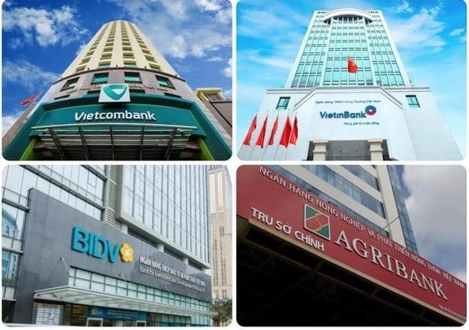 Ba &ldquo;&ocirc;ng lớn&rdquo; ng&acirc;n h&agrave;ng (ngoại trừ BIDV) đ&atilde; c&ocirc;ng bố sơ bộ kết quả kinh doanh 6 th&aacute;ng đầu năm 2025.