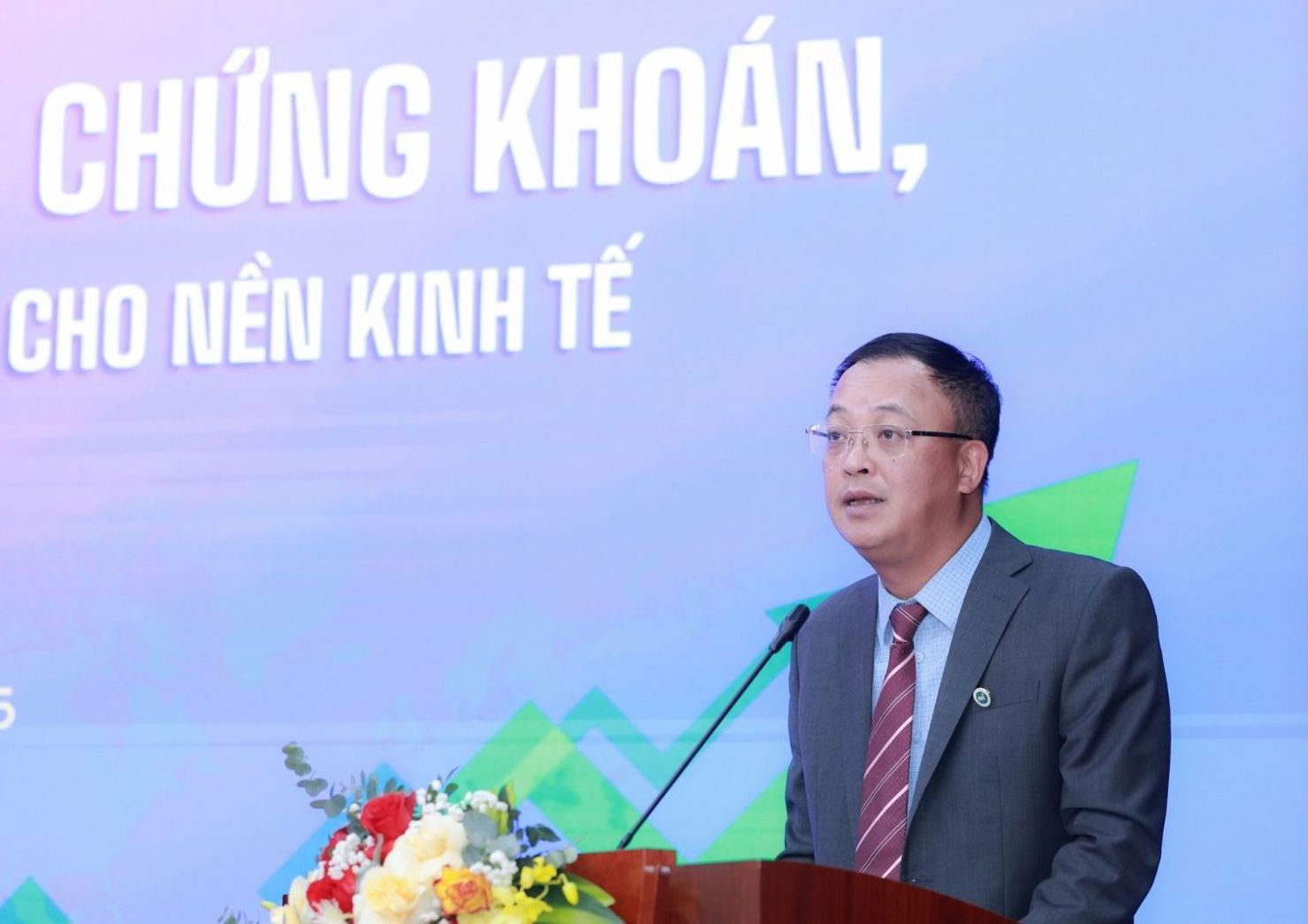 &Ocirc;ng B&ugrave;i Ho&agrave;ng Hải - Ph&oacute; Chủ tịch Ủy ban Chứng kho&aacute;n Nh&agrave; nước ph&aacute;t biểu khai mạc Hội thảo.&nbsp;