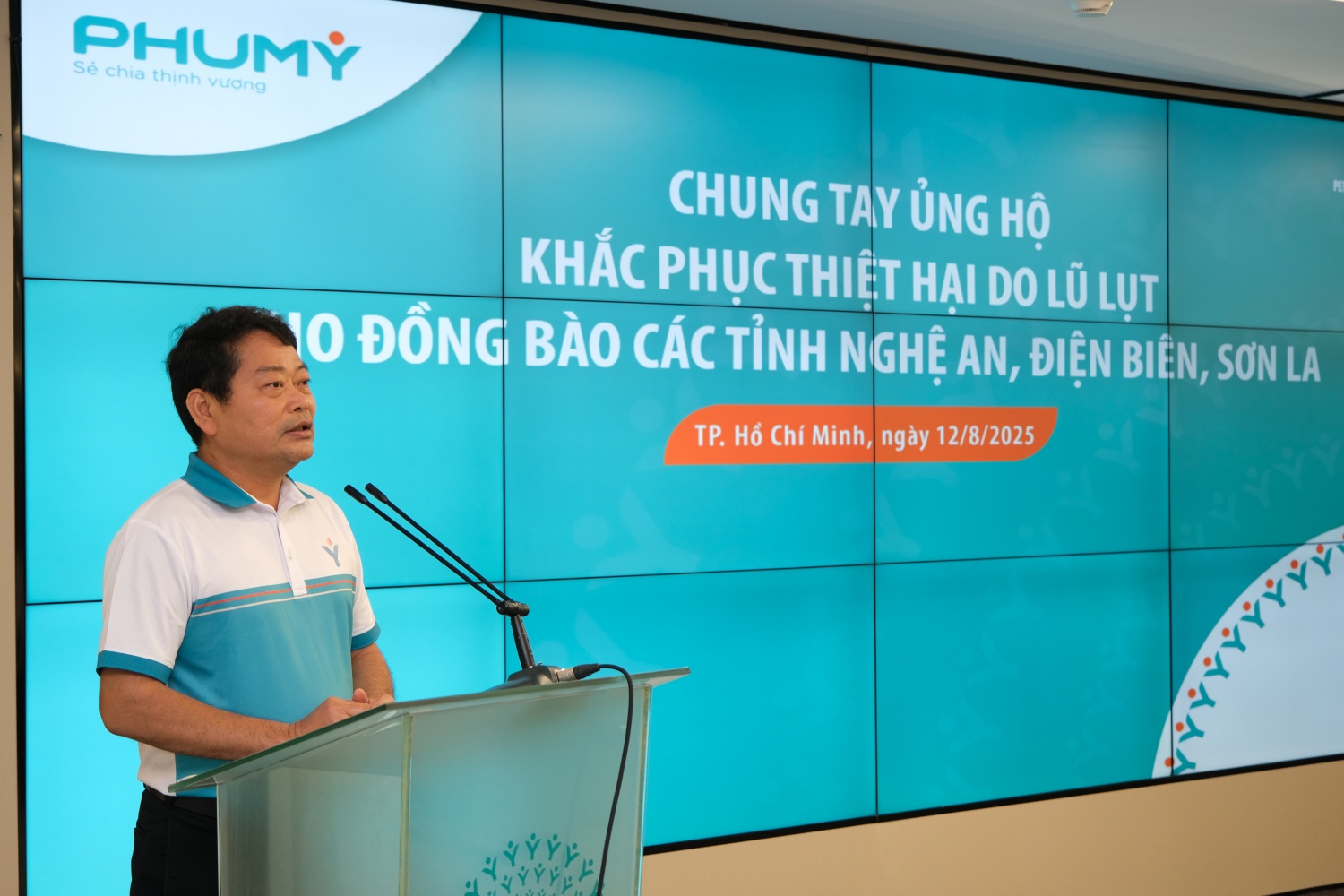 PVFCCo – Phú Mỹ quyên góp ủng hộ đồng bào các địa phương bị thiệt hại do bão lũ