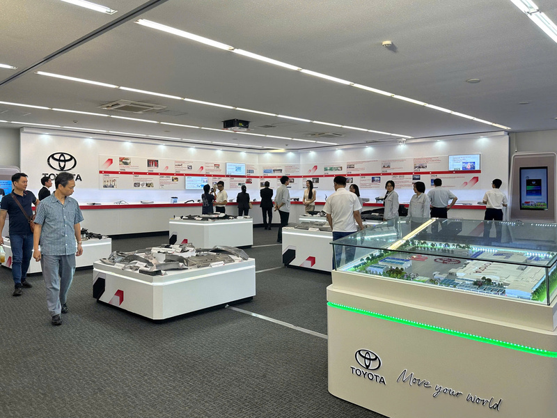 Toyota Việt Nam nội địa hóa hơn 1.000 mã linh kiện. Ảnh: Duy Minh