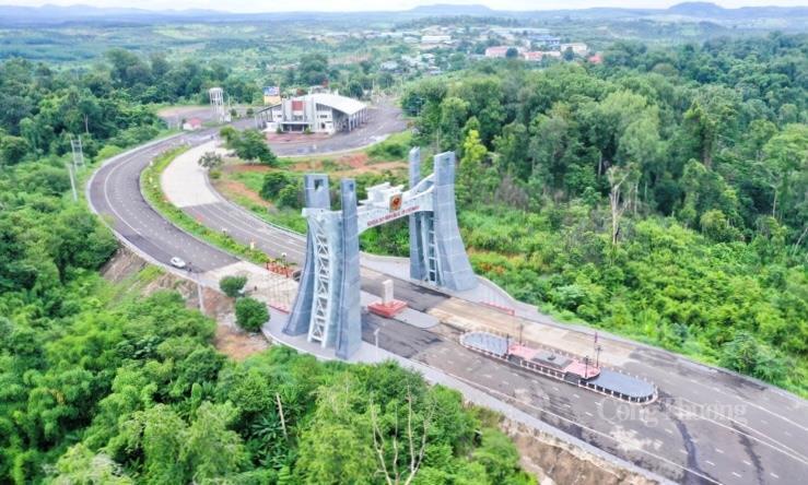 Cửa khẩu quốc tế Lệ Thanh. Ảnh: Hoàng Phát