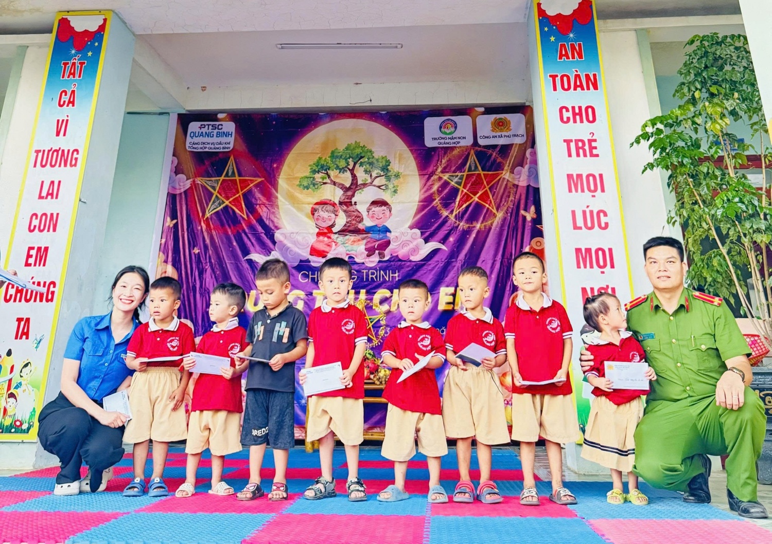 Cảng Dịch vụ Dầu khí Tổng hợp Quảng Bình, Chi đoàn PTSC Quảng Bình, PTSC Quảng Bình, Tết Trung thu, Trung thu cho em,