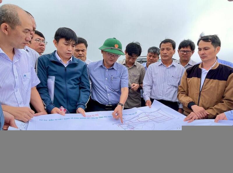 Lãnh đạo tỉnh Gia Lai khảo sát tại Khu công nghiệp Nam Pleiku.