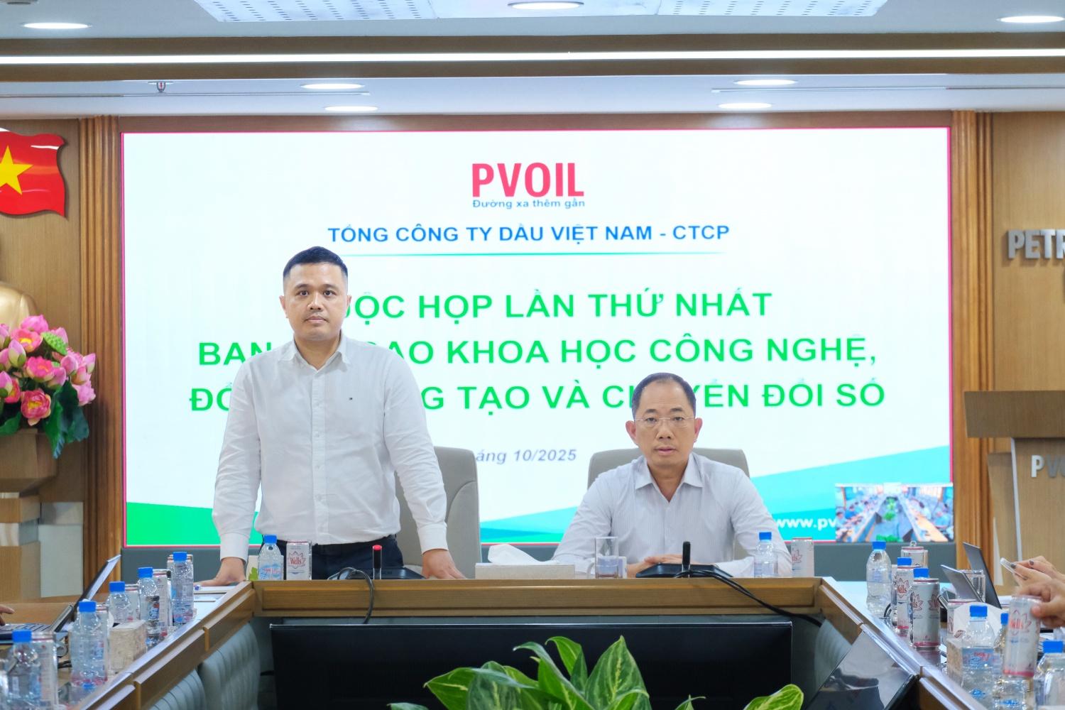 Ông Nguyễn Đăng Trình – Phó Bí thư Đảng ủy, Tổng Giám đốc, Phó Trưởng ban thường trực Ban chỉ đạo KHCN, ĐMST và CĐS của PVOIL Ông Nguyễn Đăng Trình – Phó Bí thư Đảng ủy, Tổng Giám đốc, Phó Trưởng ban thường trực Ban chỉ đạo KHCN, ĐMST và CĐS của PVOIL