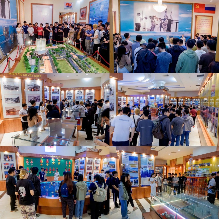 Đoàn sinh viên Trường Đại học Bách khoa – Đại học Quốc gia TP HCM tham quan thực tế tại Vietsovpetro Đoàn sinh viên Trường Đại học Bách khoa - Đại học Quốc gia TP HCM tham quan kiến tập tại Vietsovpetro