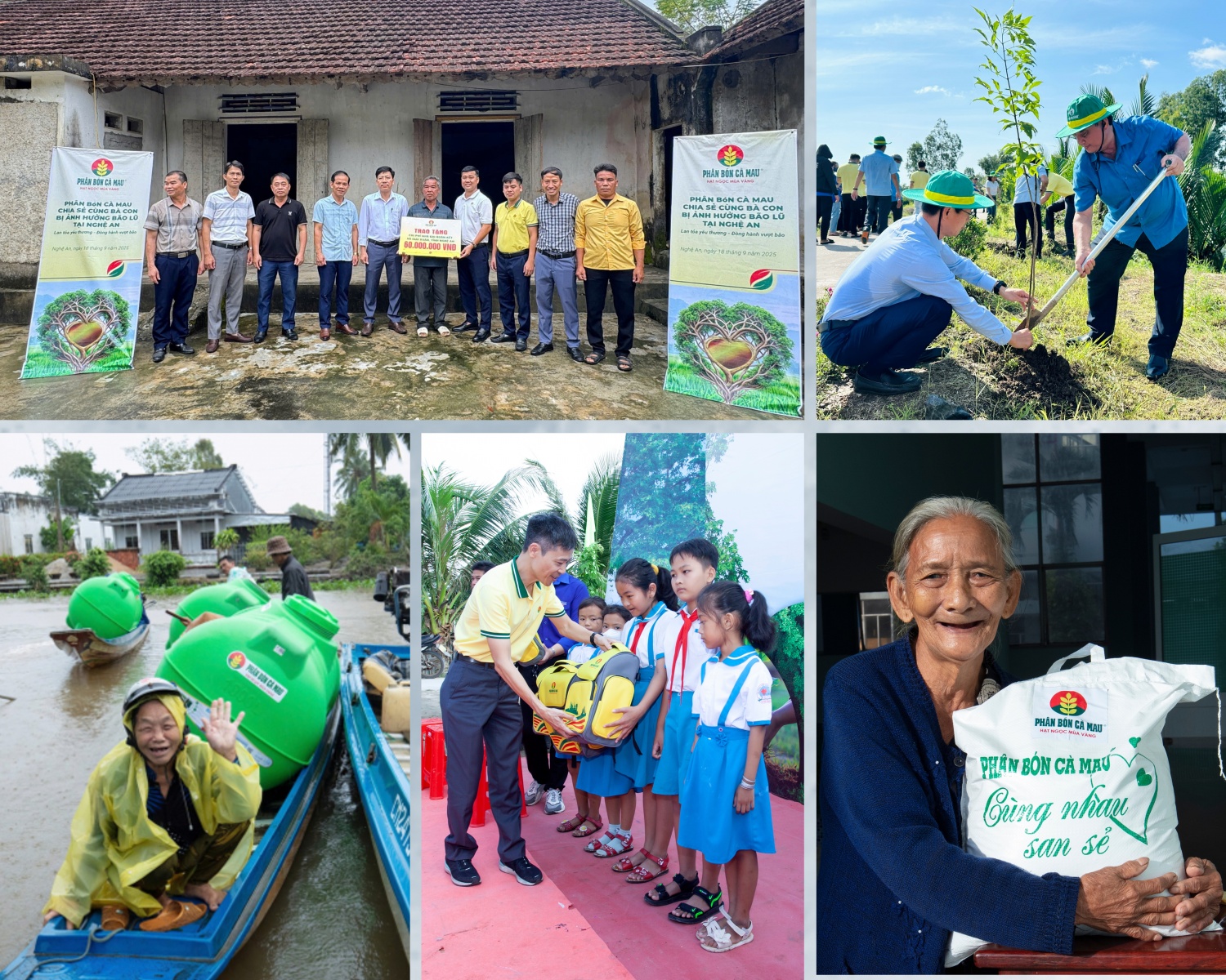 Phân bón Cà Mau: Doanh nghiệp vì cộng đồng 4 năm liên tiếp Phân bón Cà Mau: Doanh nghiệp vì cộng đồng 4 năm liên tiếp