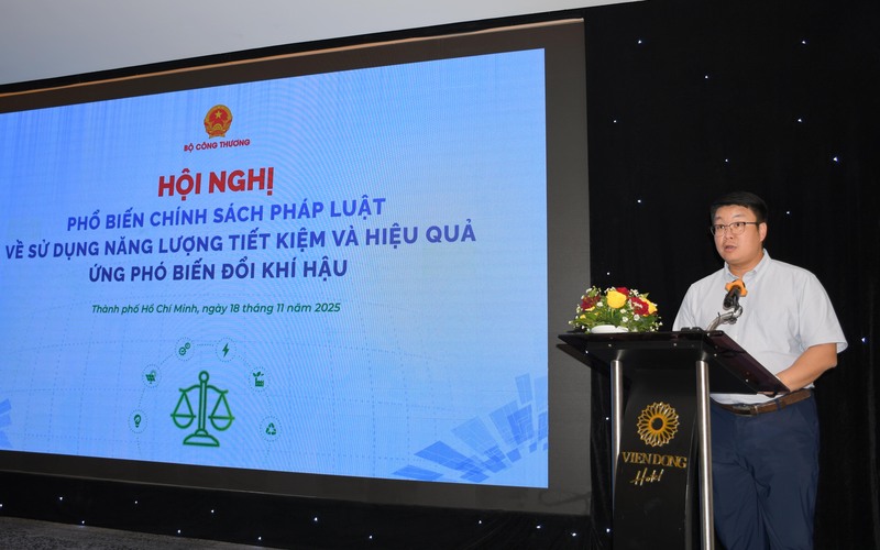 Ông Phạm Thành Trung - Phó Vụ trưởng Vụ Pháp chế (Bộ Công Thương).