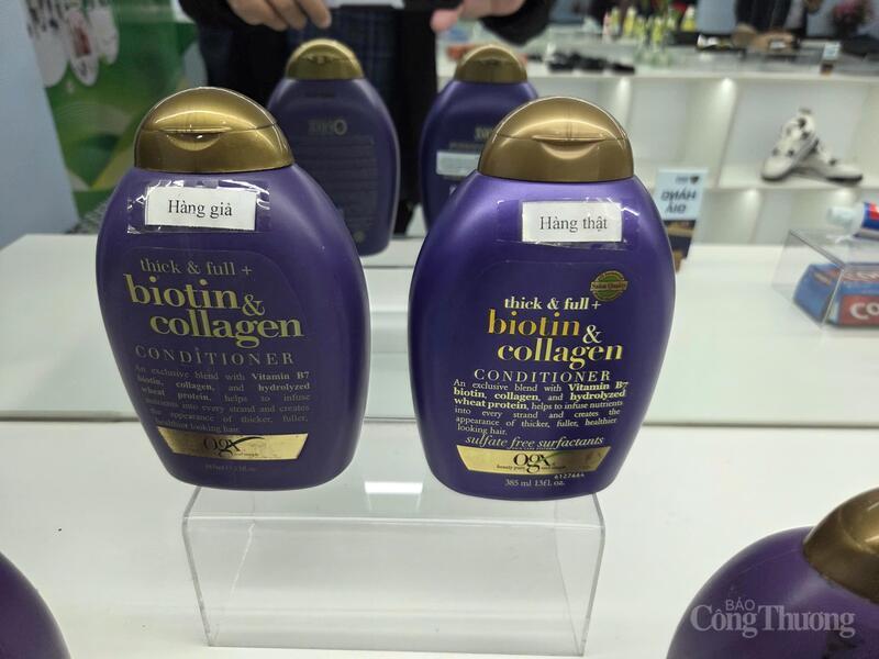 Người tiêu dùng có thể nhận diện để phân biệt hàng giả dễ dàng nhất.