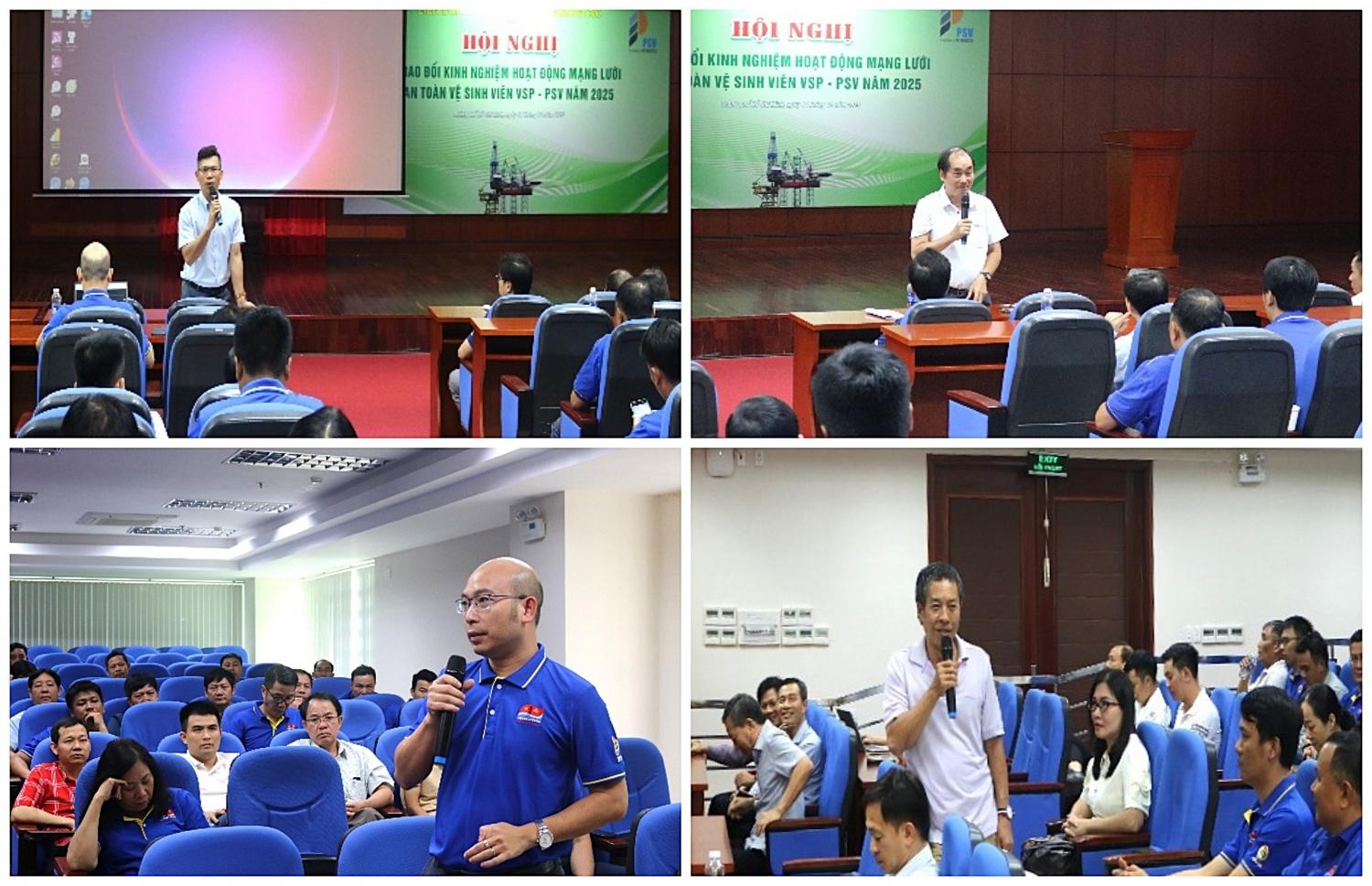 Vietsovpetro và PETROSETCO Vũng Tàu trao đổi kinh nghiệm mạng lưới ATVSV Vietsovpetro và PETROSETCO Vũng Tàu trao đổi kinh nghiệm mạng lưới ATVSV