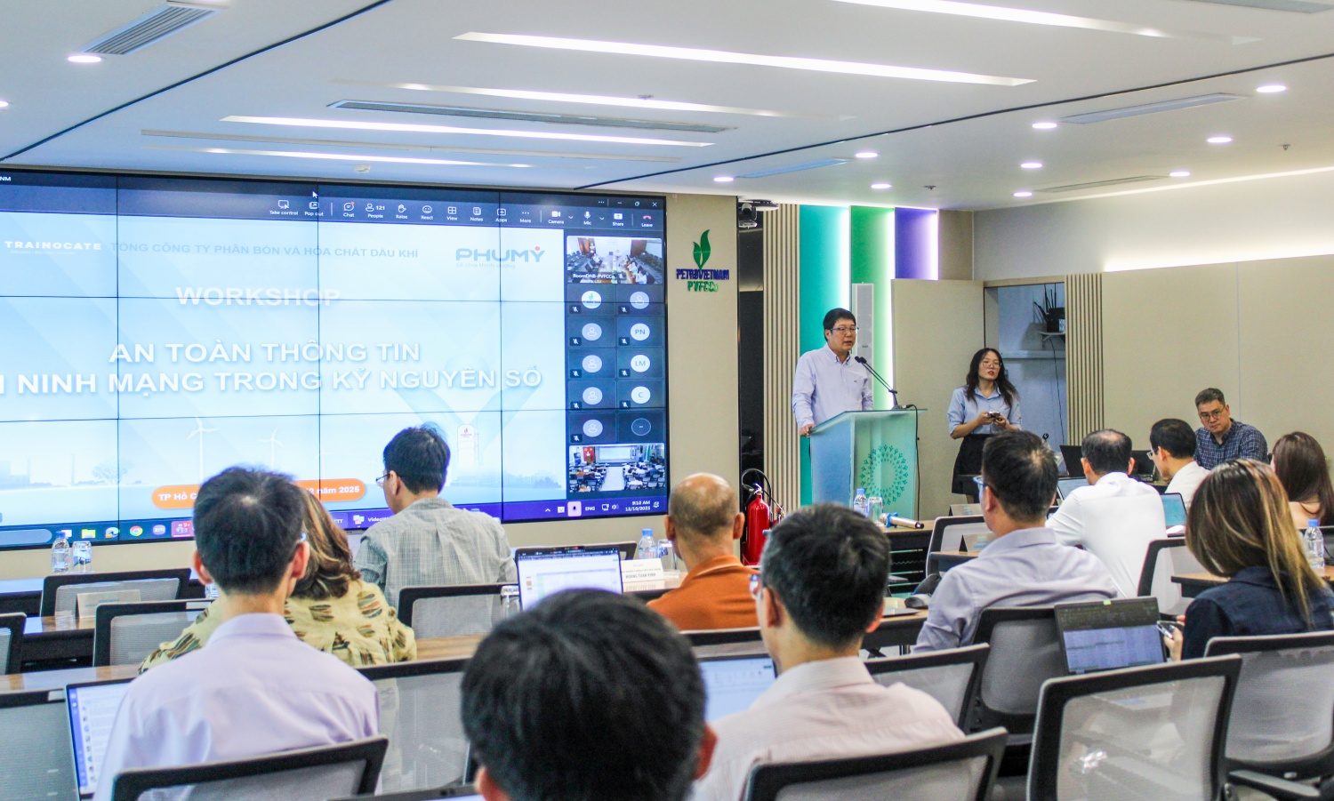 PVFCCo – Phú Mỹ đào tạo an toàn thông tin, an ninh mạng và tăng cường năng lực phòng vệ số PVFCCo – Phú Mỹ đào tạo an toàn thông tin, an ninh mạng và tăng cường năng lực phòng vệ số