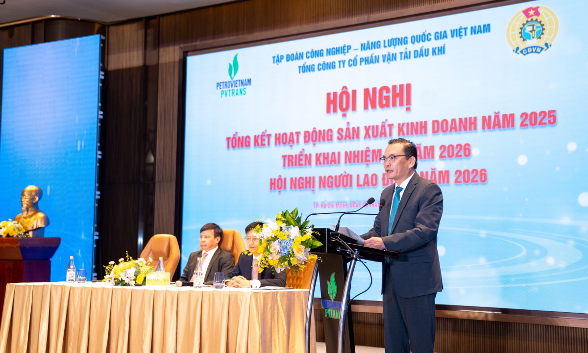 PVTrans tổng kết hoạt động sản xuất, kinh doanh năm 2025, triển khai nhiệm vụ 2026