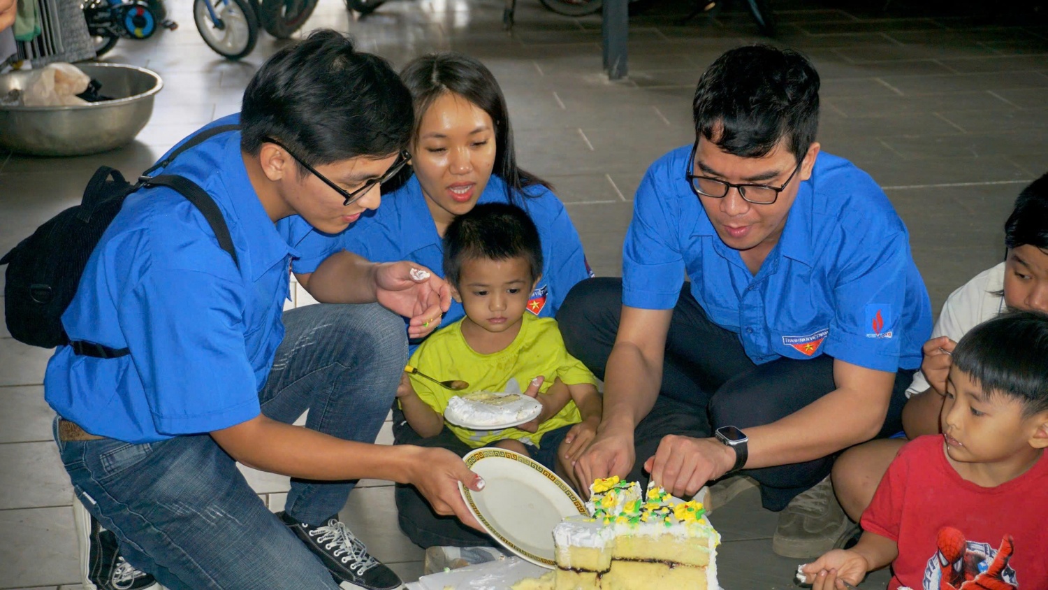 PV Shipyard trao quà tại Mái ấm Long Quang