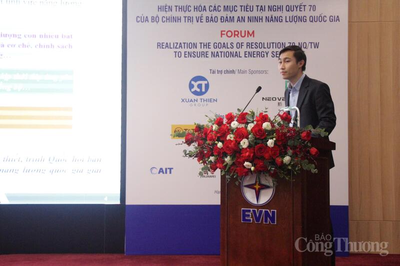 Ông Nguyễn Mạnh Cường - Phòng Kế hoạch và Quy hoạch, Cục Điện lực (Bộ Công Thương). Ảnh: P.C