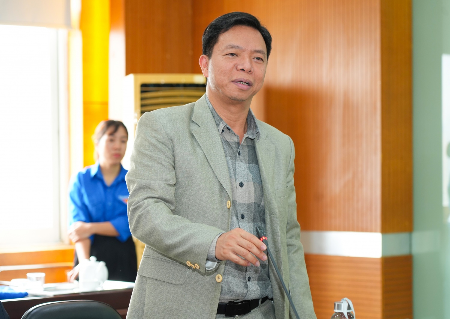 đồng chí Đỗ Đức Thắng – Phó Tổng giám đốc VNPOLY phát biểu tại chương trình đồng chí Đỗ Đức Thắng – Phó Tổng giám đốc VNPOLY phát biểu tại chương trình