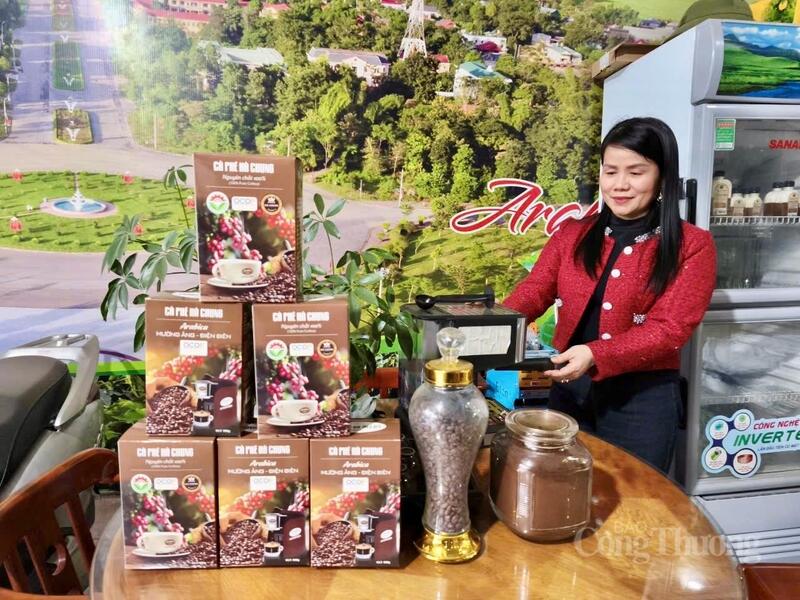 Cà phê Arabica Mường Ảng của Cơ sở chế biến cà phê Hà Chung vinh dự được trưng bày, phục vụ tại Kỳ họp thứ 5 Quốc hội khóa XV.