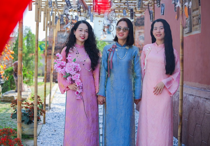 Không gian xuân rực rỡ khắp nơi