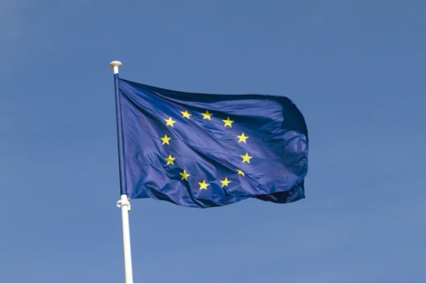 Hình ảnh lá cờ liên minh Châu Âu Eu. Ảnh: Seeking Alpha