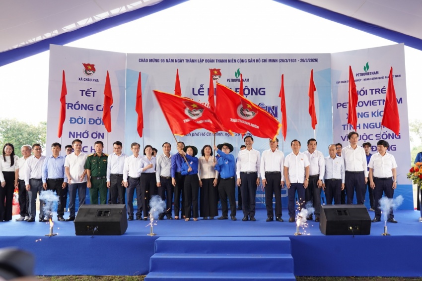 Tháng Thanh niên 2026: Tuổi trẻ Petrovietnam xung kích, tình nguyện vì cuộc sống cộng đồng