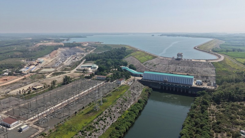 Tiến độ thi công dự án Thủy điện Trị An mở rộng (cập nhật 30/3/2026)