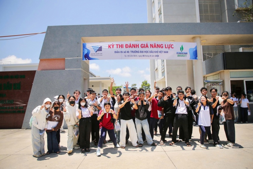 PVU tổ chức thành công điểm thi số 46, kỳ thi đánh giá năng lực đợt 1 năm 2026