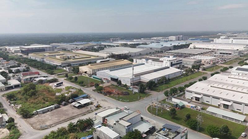 Một cụm công nghiệp trên địa bàn tỉnh Tây Ninh. Ảnh: Cổng TTĐT tỉnh Tây Ninh