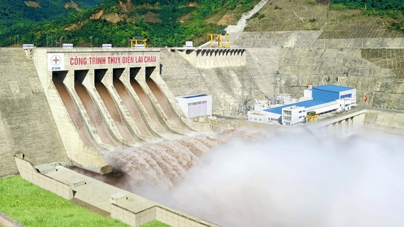 Nhiều dự án thủy điện tại Lai Châu góp phần nâng cao năng lực cung ứng điện cho sản xuất và sinh hoạt. Ảnh: Anh Phương