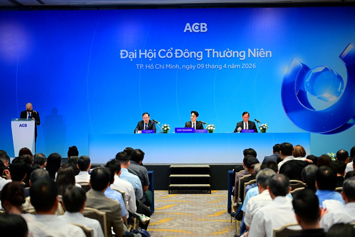 ACB thông qua mục tiêu lợi nhuận hơn 22.300 tỷ đồng, kiên định tăng trưởng hài hòa