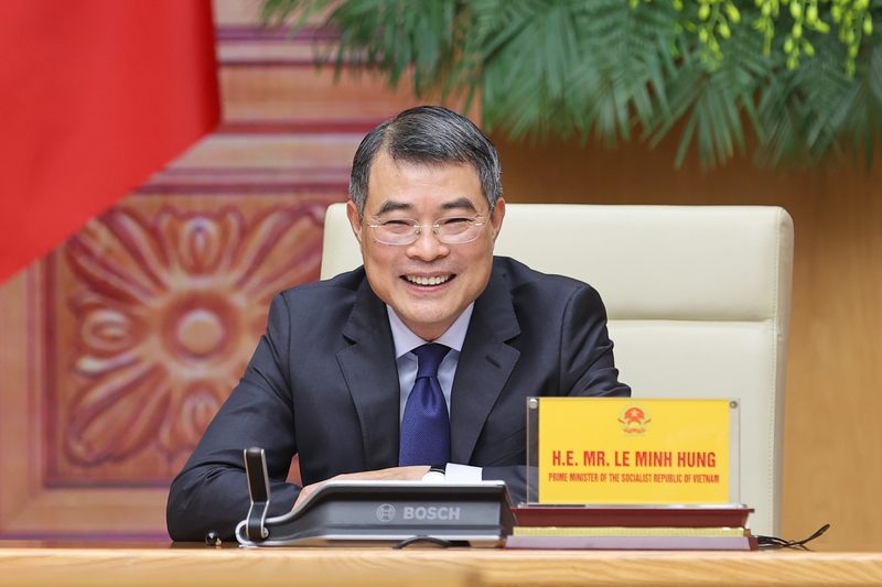 Thủ tướng Lê Minh Hưng tham dự Hội nghị Thượng đỉnh trực tuyến Cộng đồng phát thải ròng bằng 0 châu Á (AZEC) mở rộng về tự chủ năng lượng do Thủ tướng Nhật Bản Takaichi Sanae chủ trì - Ảnh: VGP/Nhật Bắc