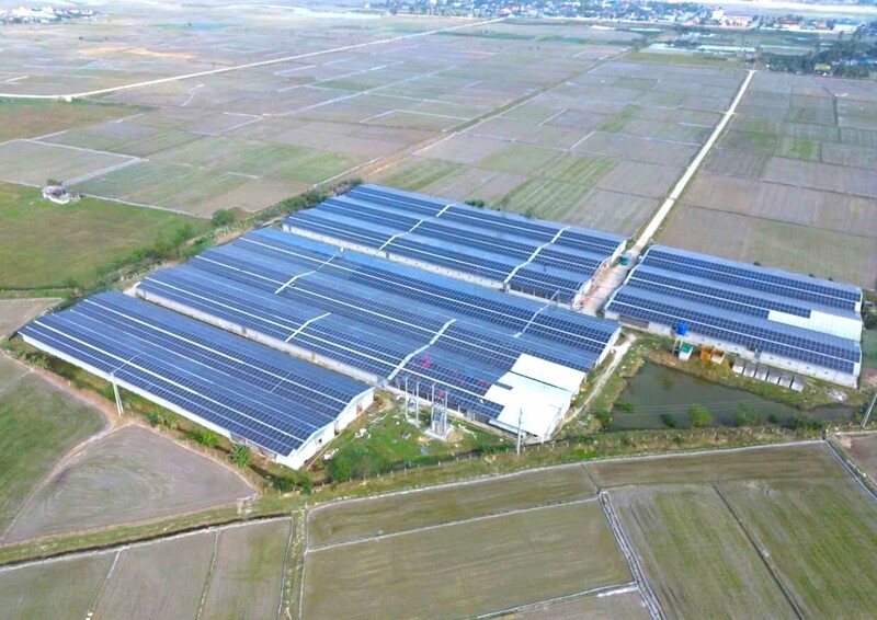 Lựa chọn sử dụng điện mặt trời áp mái, các doanh nghiệp tiết kiệm được khá nhiều chi phí mỗi năm.