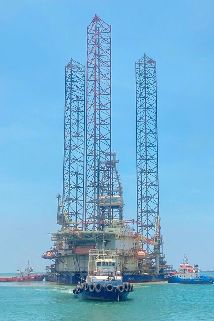 PVSM quyết tâm hoàn thành và bàn giao giàn khoan Tam Đảo 05 trong 55 ngày đêm