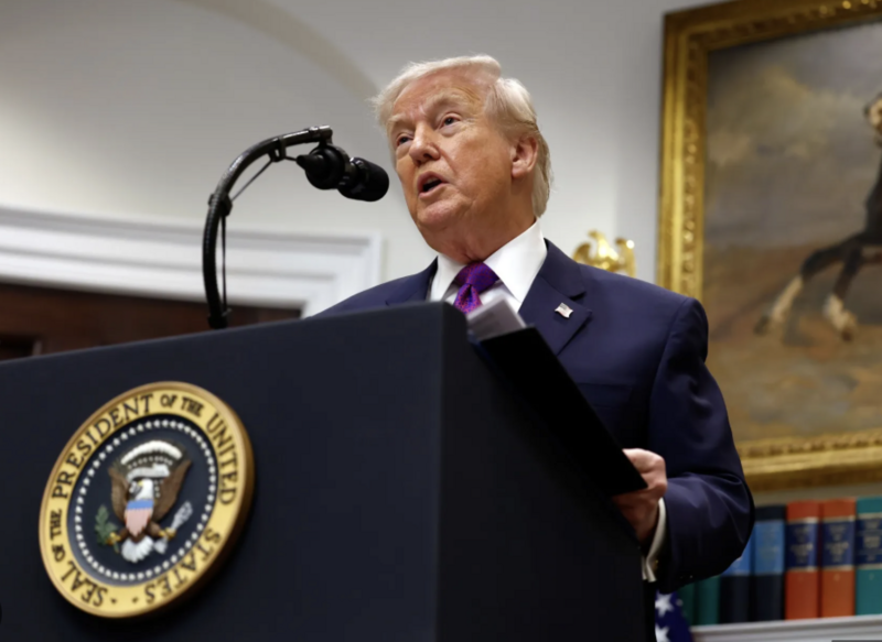 Tổng thống Mỹ Donald Trump. Ảnh EPA