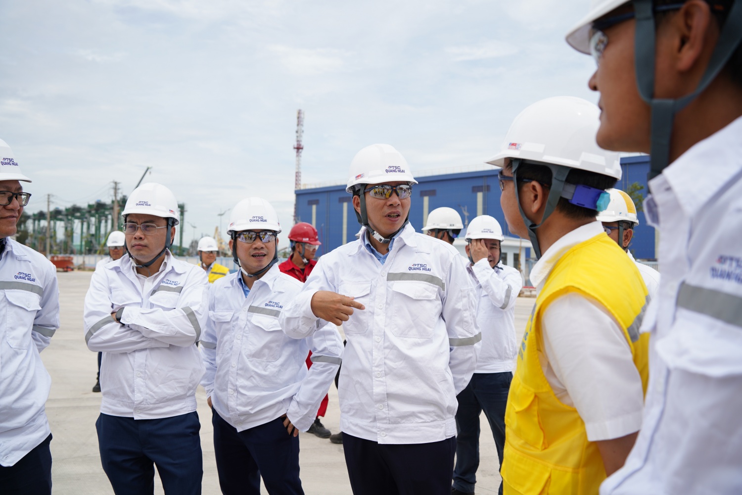 PTSC Quảng Ngãi khởi công hạng mục hệ thống ống dẫn Nhà máy Nhiệt điện Long Phú 1