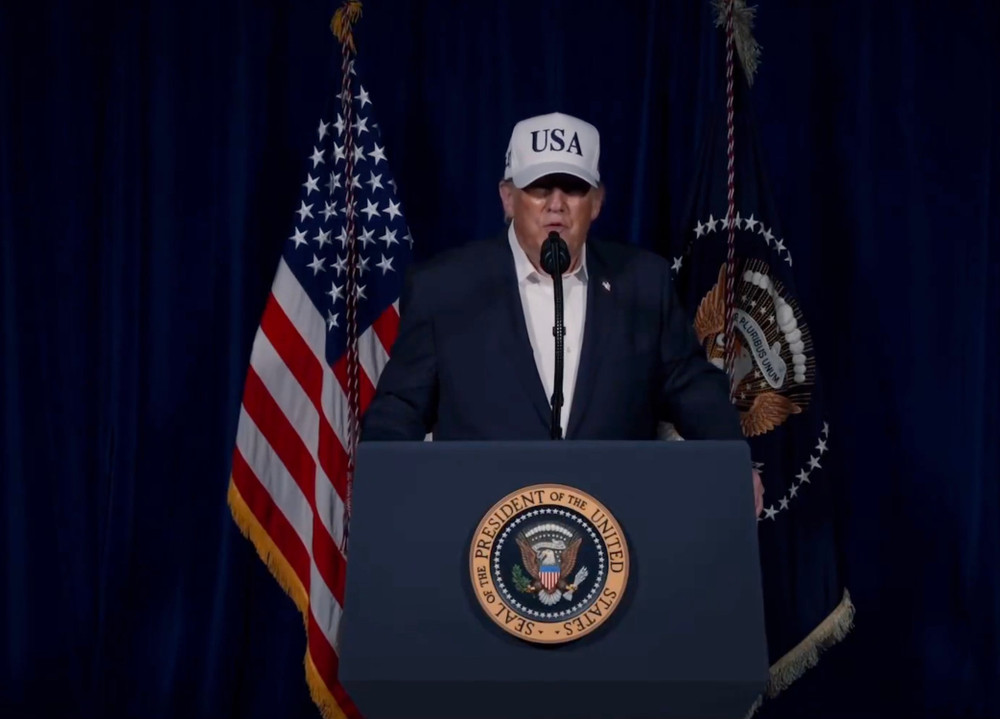 Ông Trump tuyên bố tấn công Iran hôm 28/2. Ảnh chụp màn hình. screenshot-2026-02-28-at-16.17.51.jpg