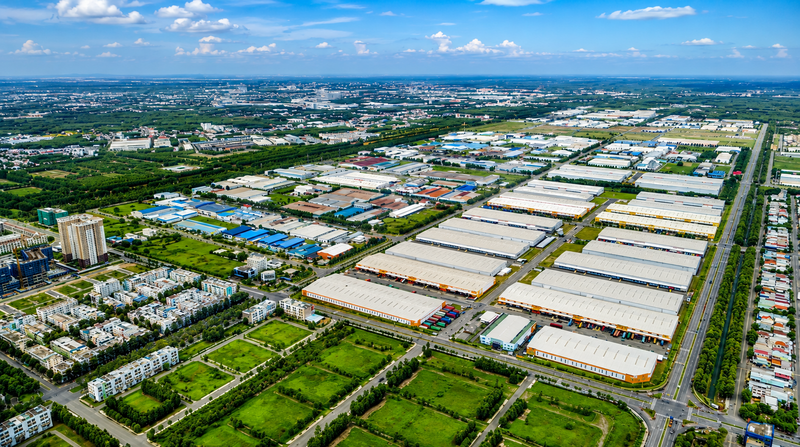 Mô hình khu công nghiệp sinh thái đang trở thành xu hướng phát triển tất yếu nhằm đáp ứng yêu cầu giảm phát thải và tiêu chuẩn ESG của chuỗi cung ứng toàn cầu. Ảnh: BCM