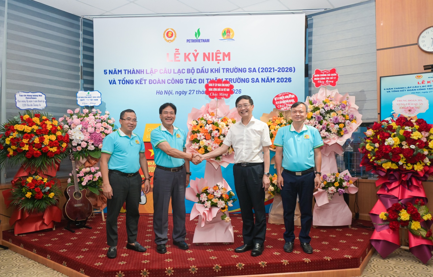 5 năm CLB Dầu khí Trường Sa: Lan tỏa văn hóa nghĩa tình Petrovietnam, tiếp nối hành trình bảo vệ chủ quyền Tổ quốc