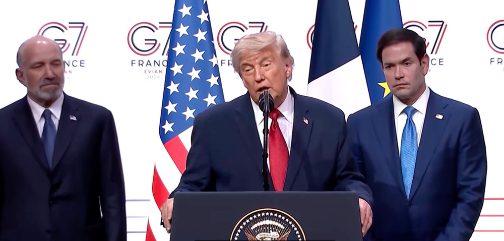 Ông Trump phát biểu sau khi ký thoả thuận với Iran. Ảnh chụp màn hình. screenshot-2026-06-18-at-075545.jpg