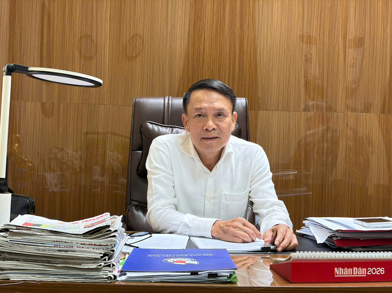 Ông Nguyễn Đức Lợi, Phó Chủ tịch Thường trực Hội Nhà báo Việt Nam