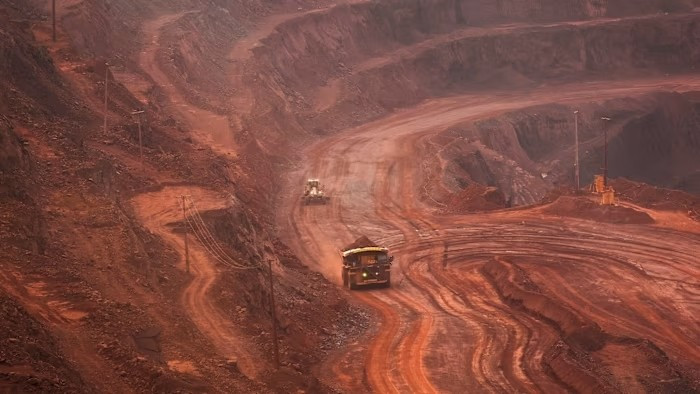 Mỏ quặng sắt lớn nhất thế giới do công ty khai thác mỏ Vale của Brazil điều hành, tại bang Pará thuộc vùng Amazon của Brazil. Ảnh: FT. ftcms-0fa59fe7-2c44-4b0b-8056-56fcad1196b1-1.jpg