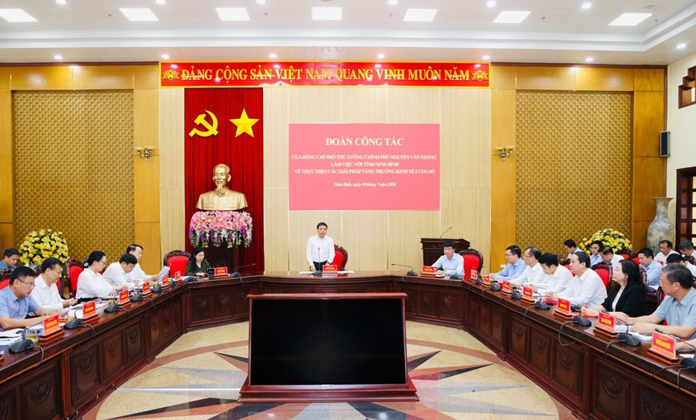 Quang cảnh buổi làm việc. Ảnh: BNB ninh-binh-4.jpg