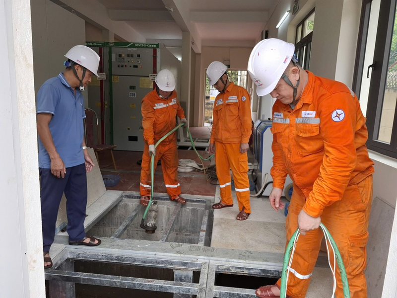 Khắc phục sự cố tại Trạm biến áp