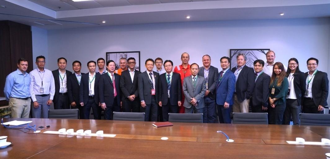 Năm 2019, PV Drilling ký hợp đồng dài hạn cung cấp giàn khoan TAD - PV DRILLING V cho Brunei Shell Petroleum (BSP)