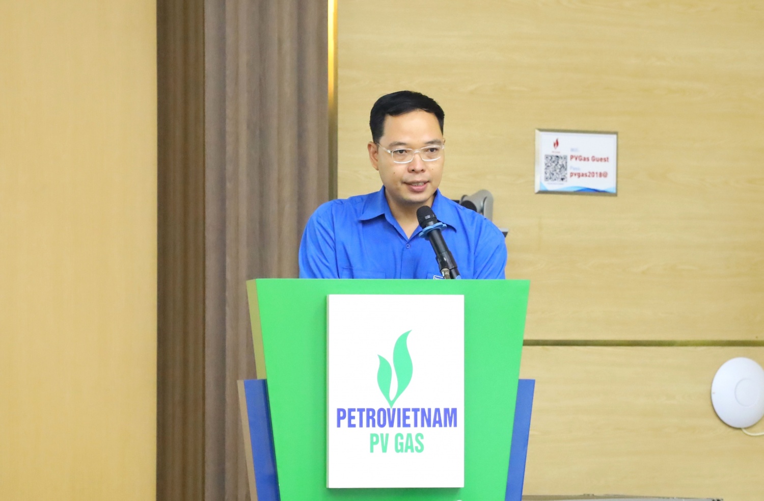 Đồng chí Lê Hoài Bắc – Phó Bí thư Đoàn thanh niên Petrovietnam, Bí thư Đoàn thanh niên PV GAS đánh giá cao sự chủ động của Đoàn cơ sở KĐN trong việc tổ chức diễn đàn chuyên môn gắn với nhiệm vụ SXKD