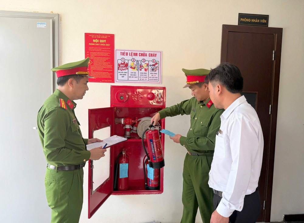 Kiểm tra định kỳ 1 năm một lần đối với cơ sở thuộc nhóm 1. Ảnh minh họa - Đức Minh de-xuat-bo-nghiem-thu-pccc.jpg