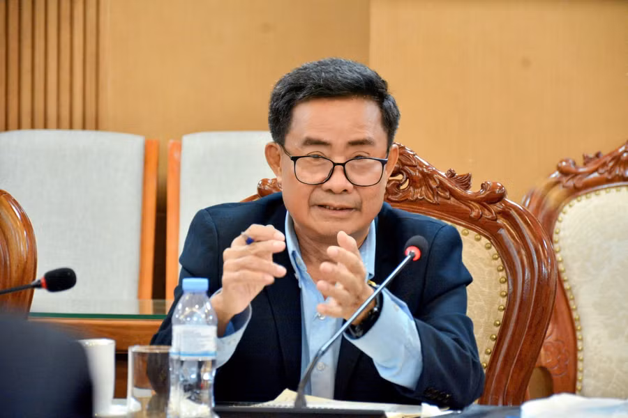 Ngài Chey Sarin, Phó Quốc vụ khanh Bộ Giáo dục, Thanh niên và Thể thao Campuchia. 4.jpg