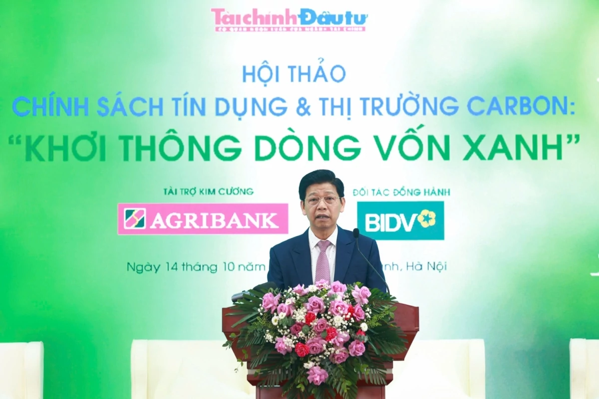 Kết nối tín dụng và thị trường carbon để khơi thông dòng vốn xanh Kết nối tín dụng và thị trường carbon để khơi thông dòng vốn xanh
